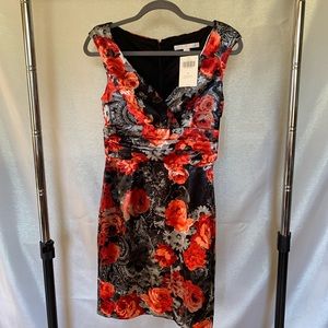 Never Worn! Floral evening dress